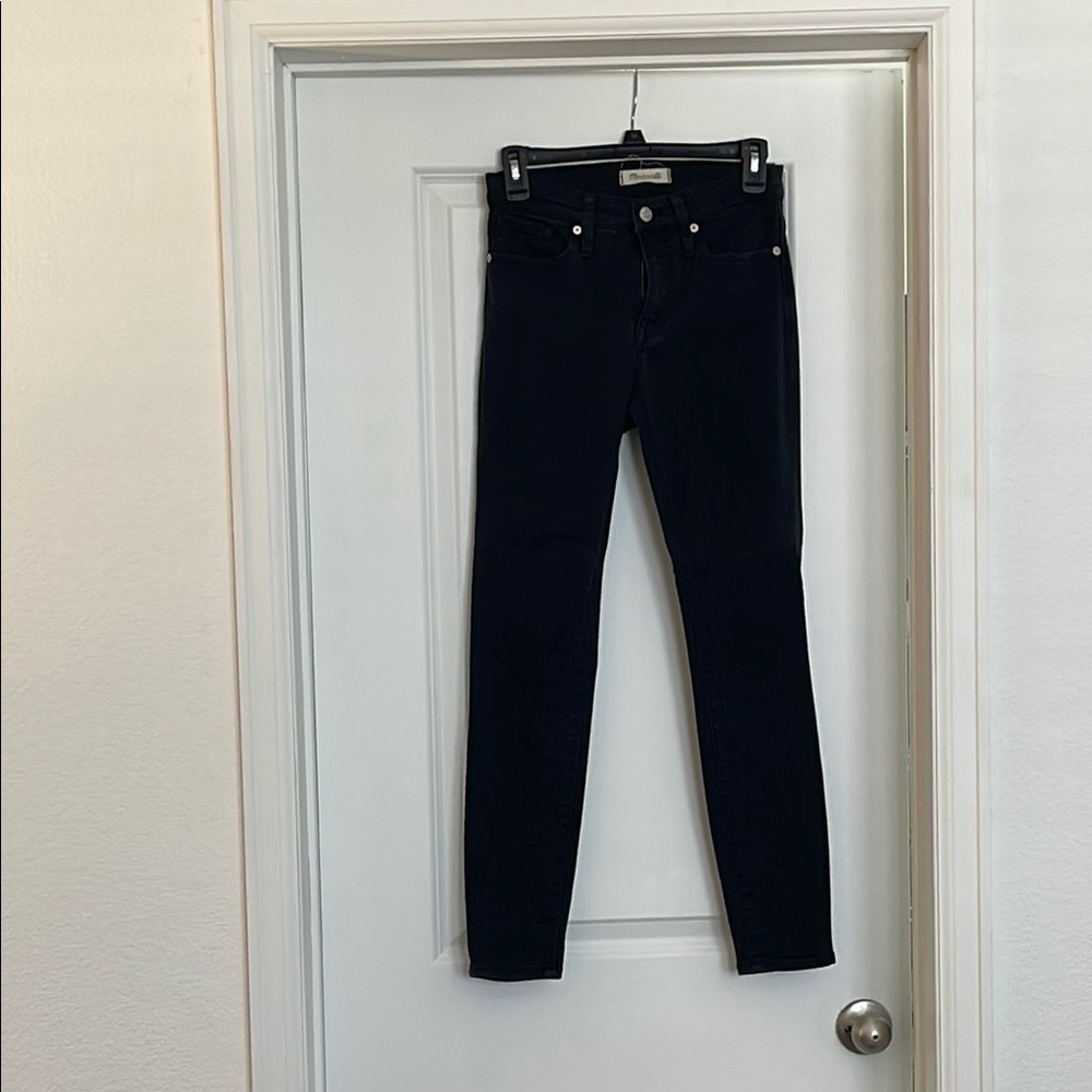 Madewell Black Skinny Jeans Classic Fit